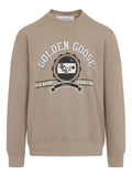 Golden Goose Logo cotton sweatshirt