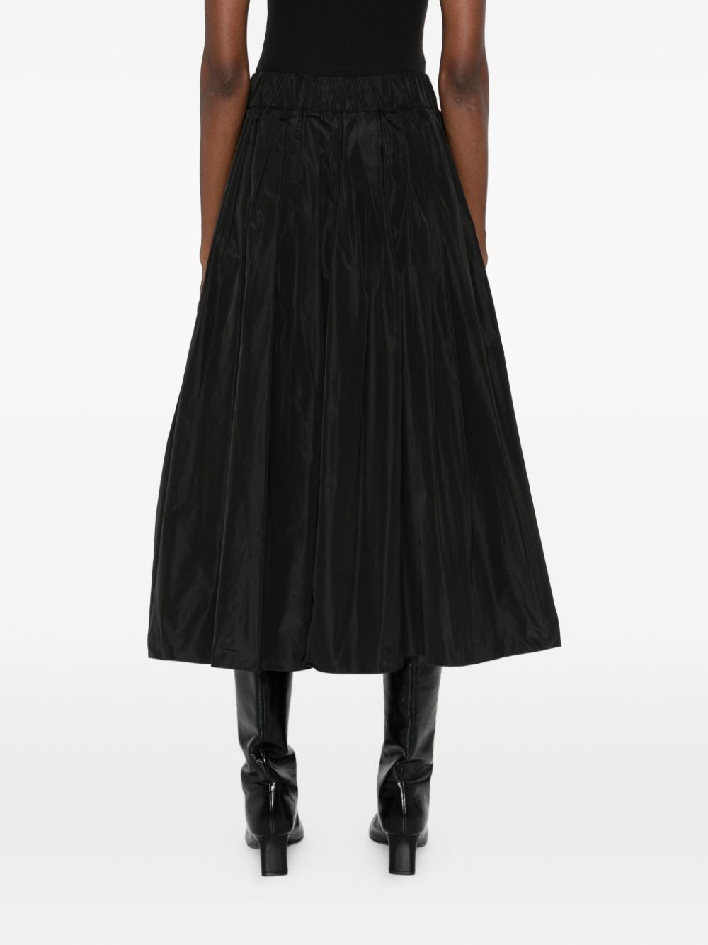 Susanne Bommer Cotton-Blend Midi Skirt