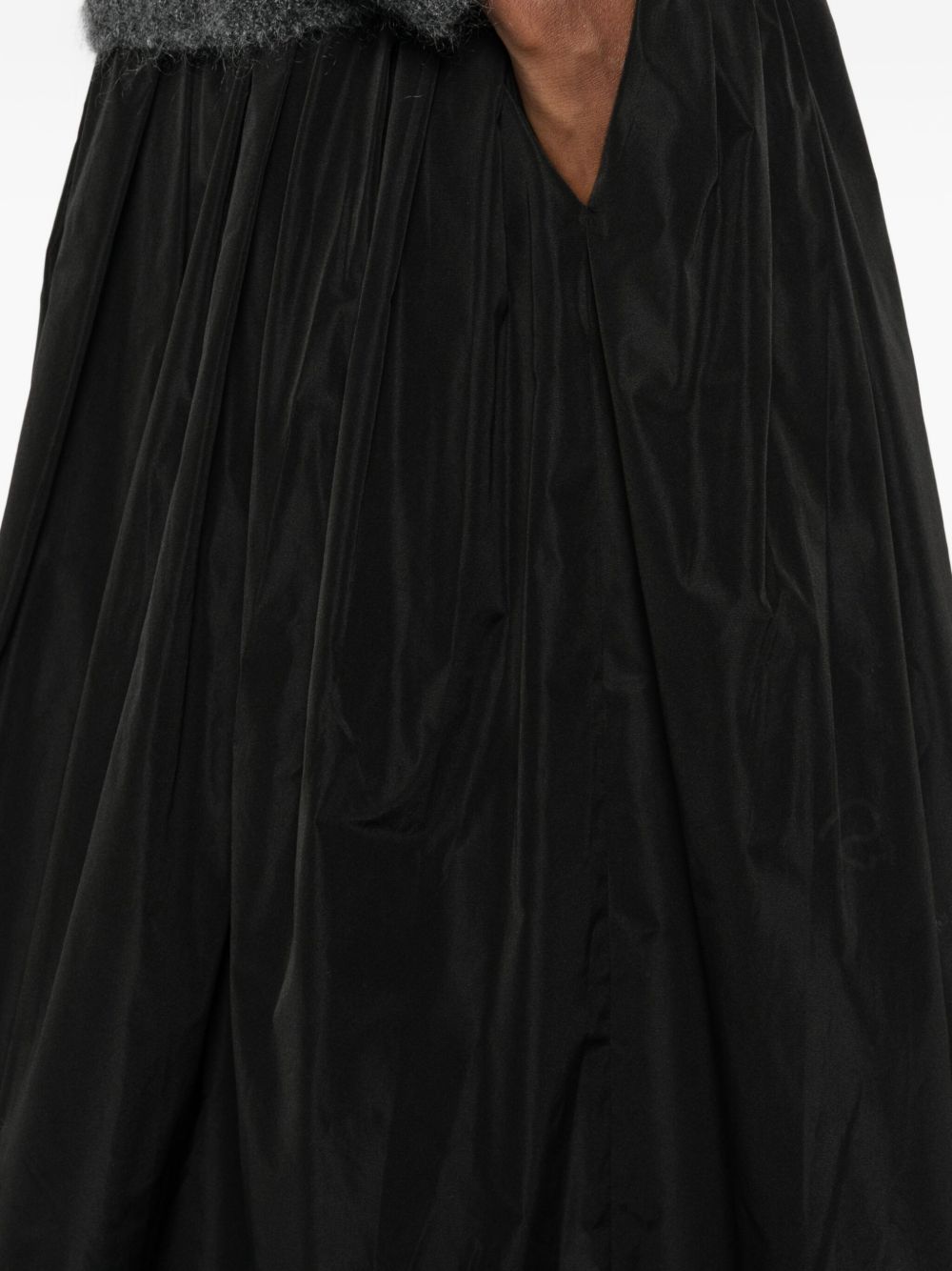 Susanne Bommer Cotton-Blend Midi Skirt