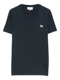Maison Kitsuné Embroidered-logo t-shirt