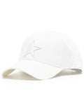 Golden Goose White Baseball Cap With Star