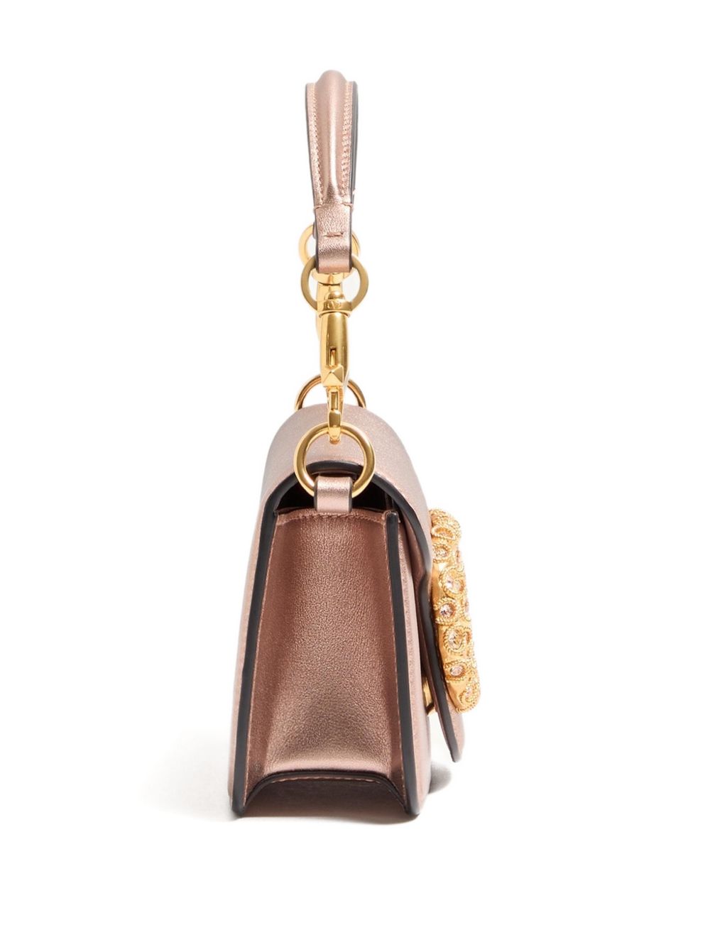 Valentino Garavani Locò small leather shoulder bag