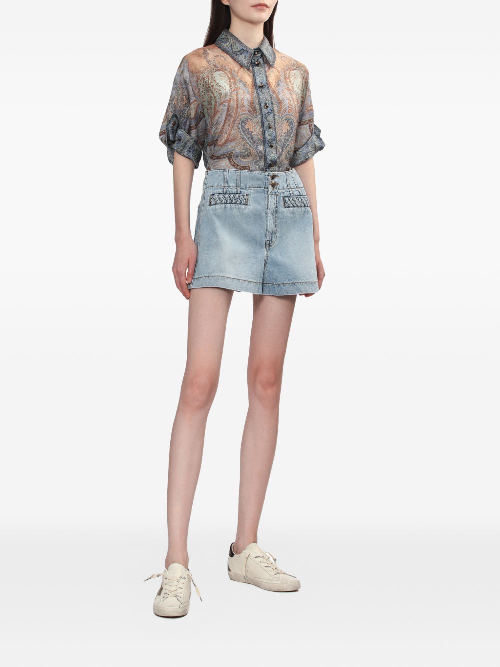 Zimmermann Wanderlust silk shirt