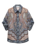 Zimmermann Wanderlust silk shirt