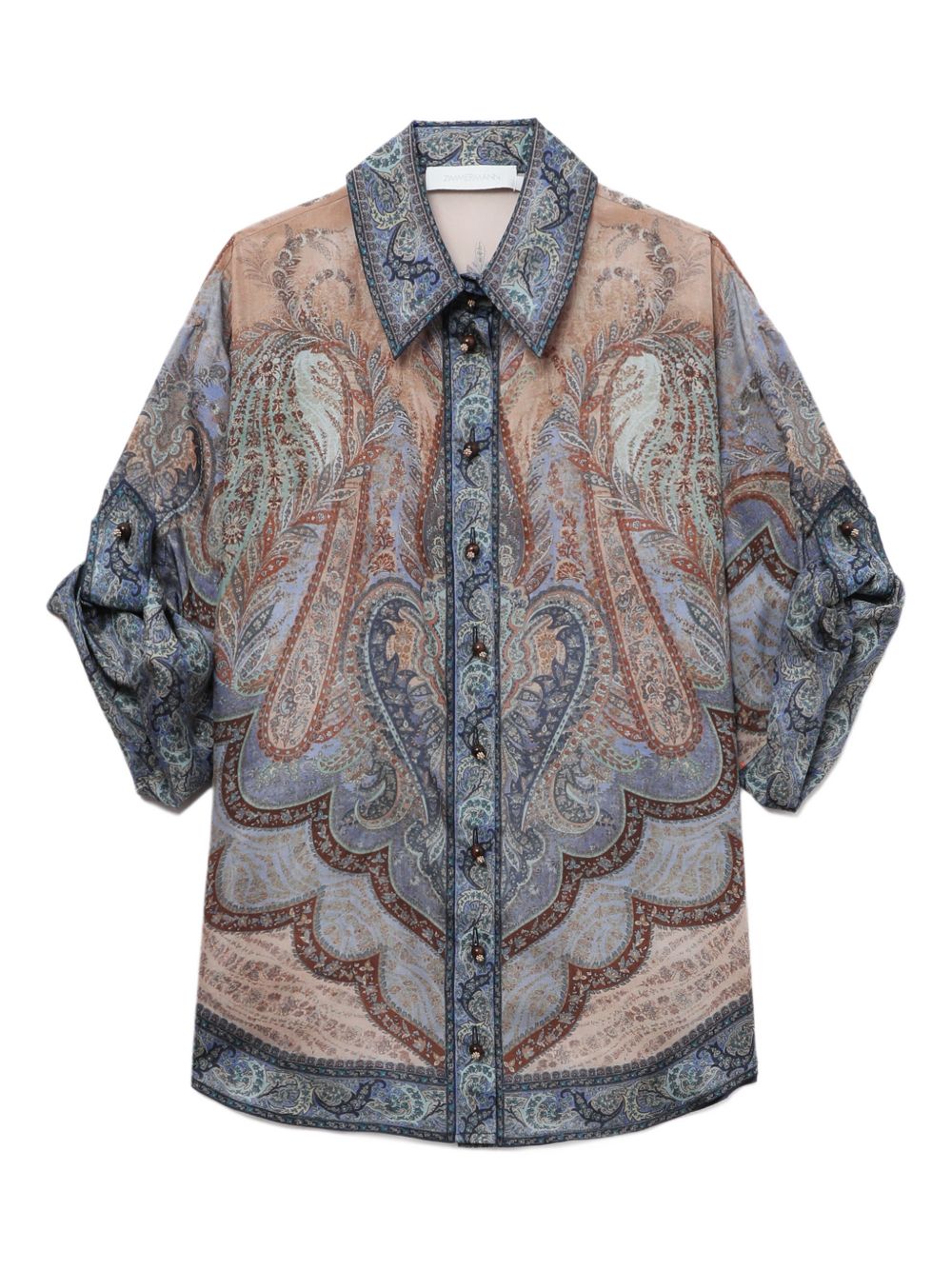 Zimmermann Wanderlust silk shirt