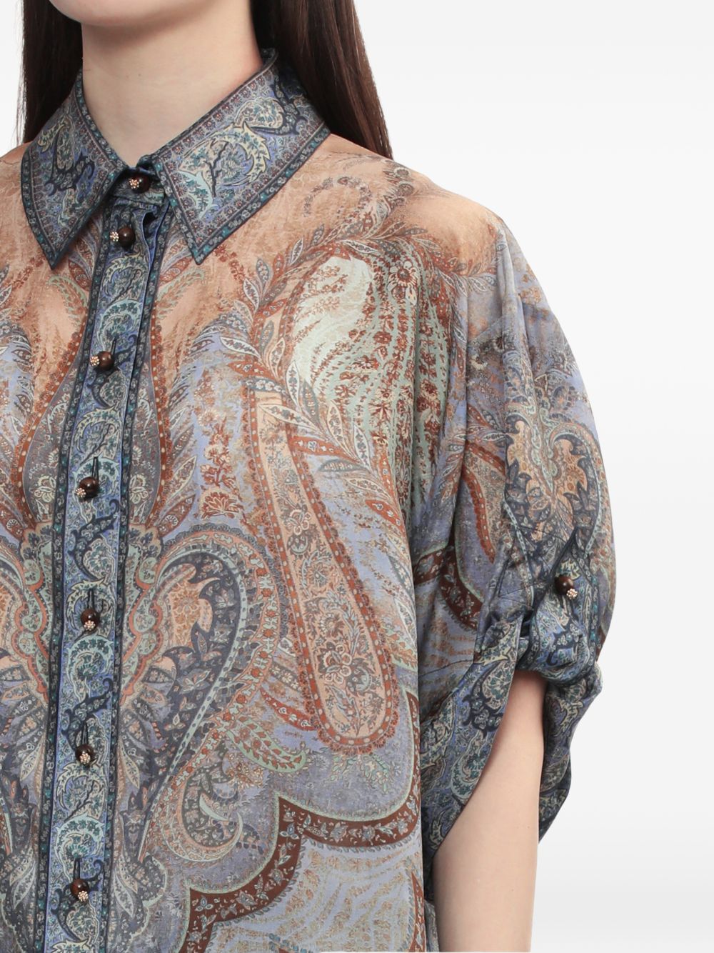 Zimmermann Wanderlust silk shirt