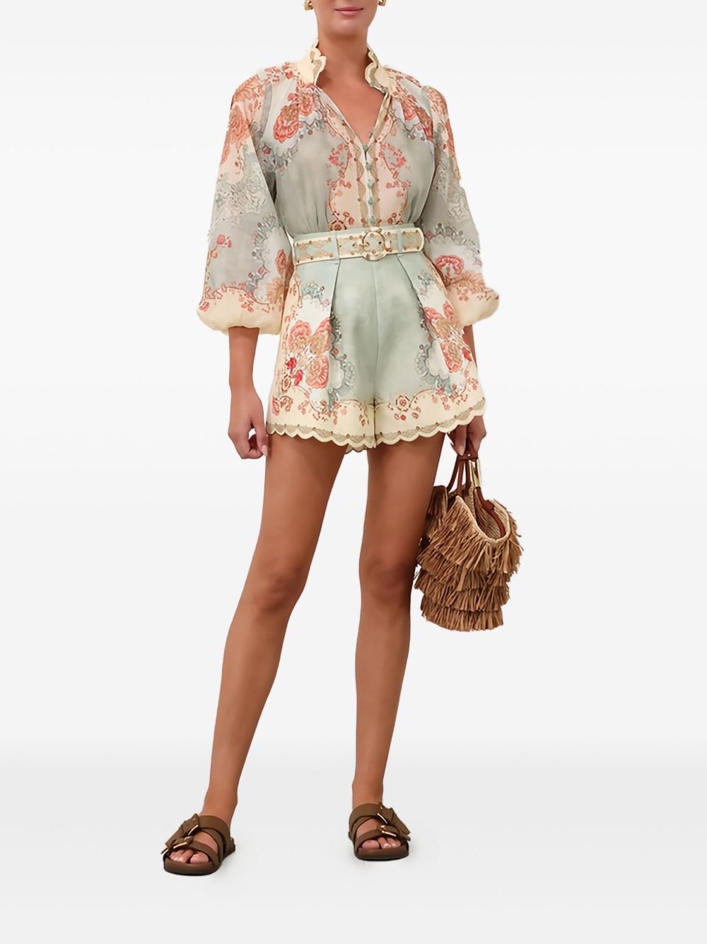 Zimmermann Daylight printed blouse