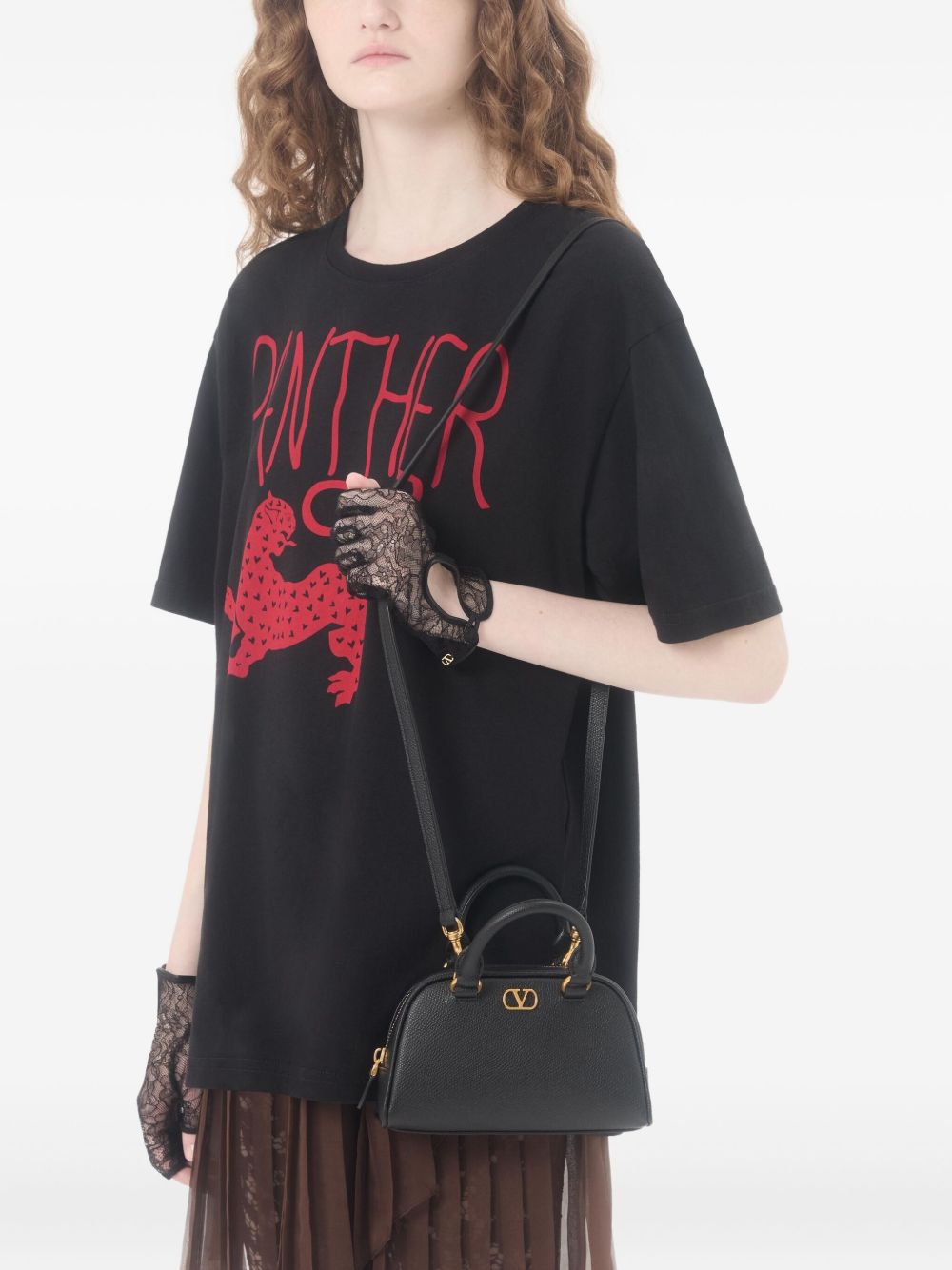 Valentino Garavani Mini VLogo Signature Bowling Bag