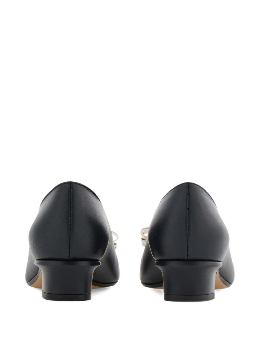 Ferragamo Vara leather pumps