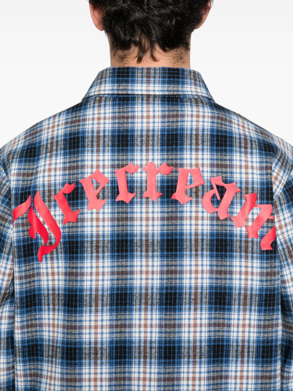 Icecream Checked cotton shirt