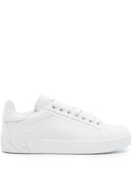 Dolce & Gabbana-Portofino' sneaker in white calf leather.