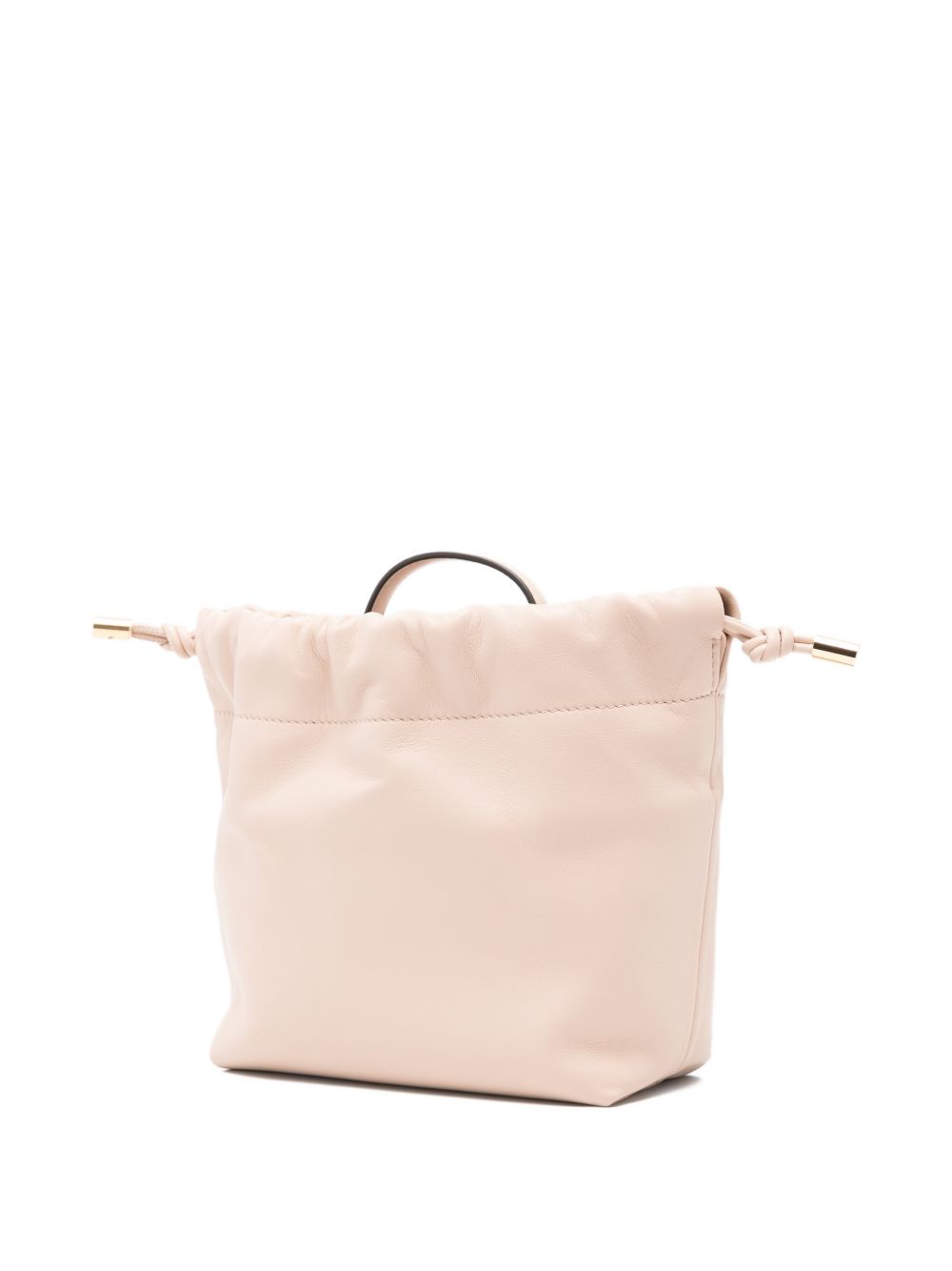 Chloé Mini Chloé Icons Shoulder Bag With Chain In Soft Leather