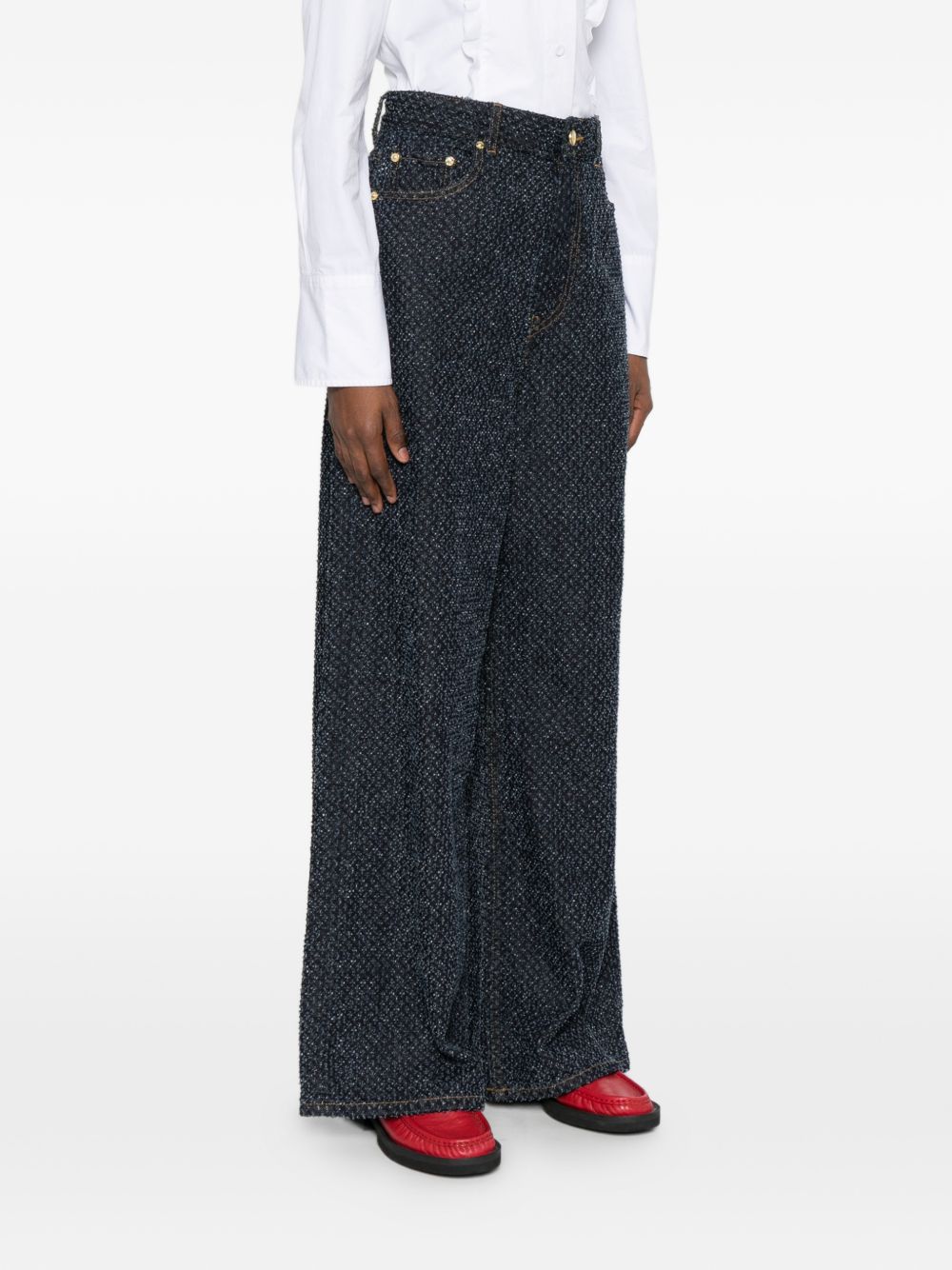 GANNI Jeans NAVY