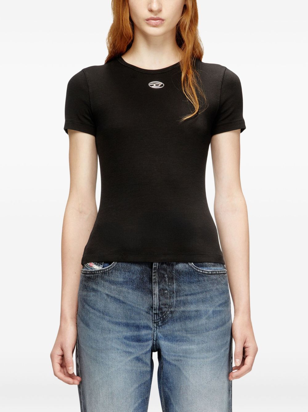 Diesel Logo cotton t-shirt