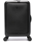 Emporio Armani carry-on suitcase with logo plaque