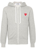 Comme Des Garcons Cotton zipped hoodie