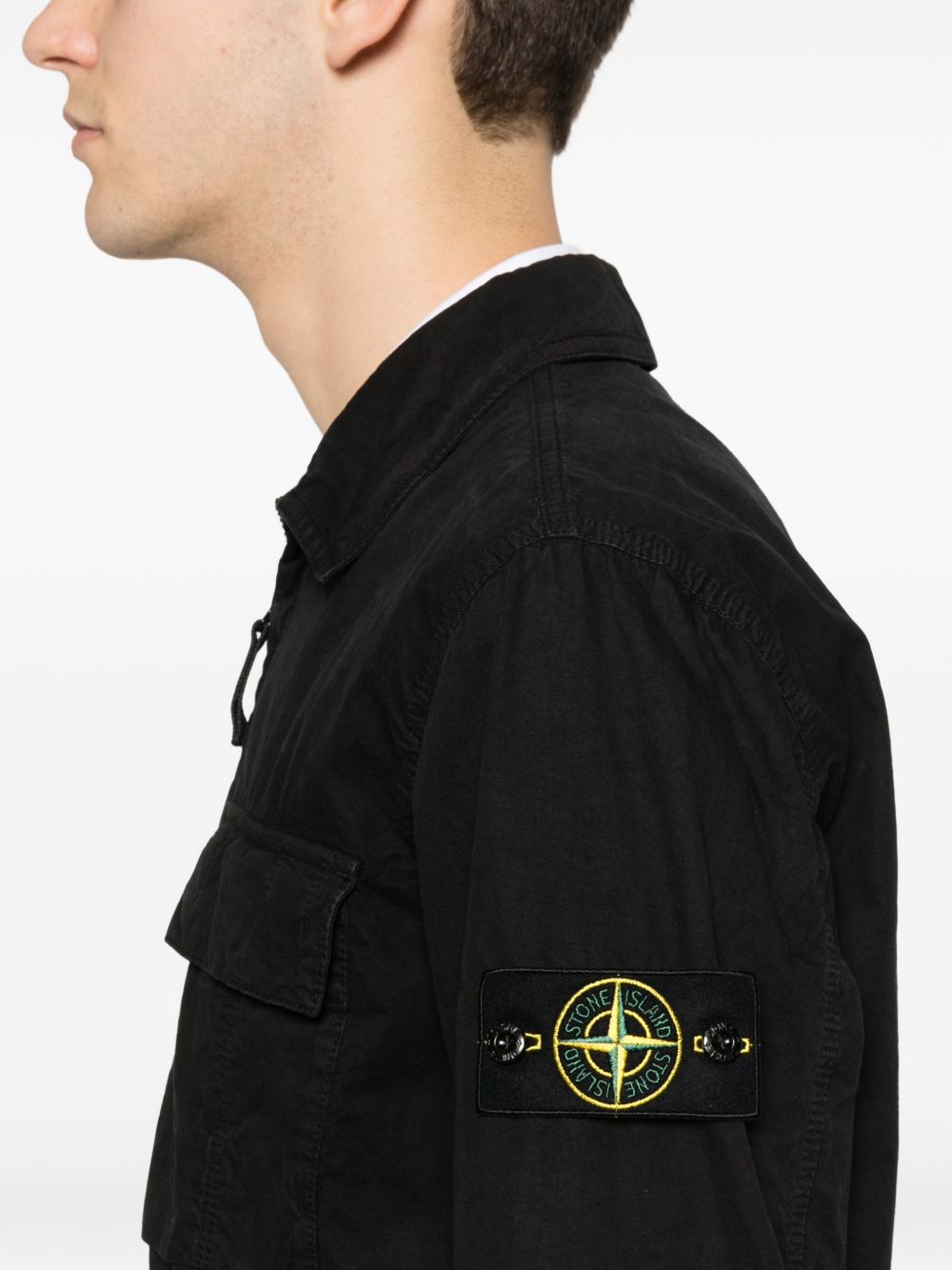 STONE ISLAND Shirts BLACK