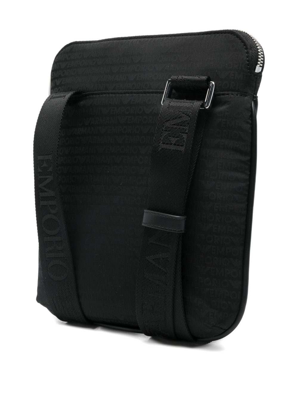 Emporio Armani nylon messenger bag