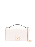 Valentino Garavani VLogo Signature leather wallet on chain