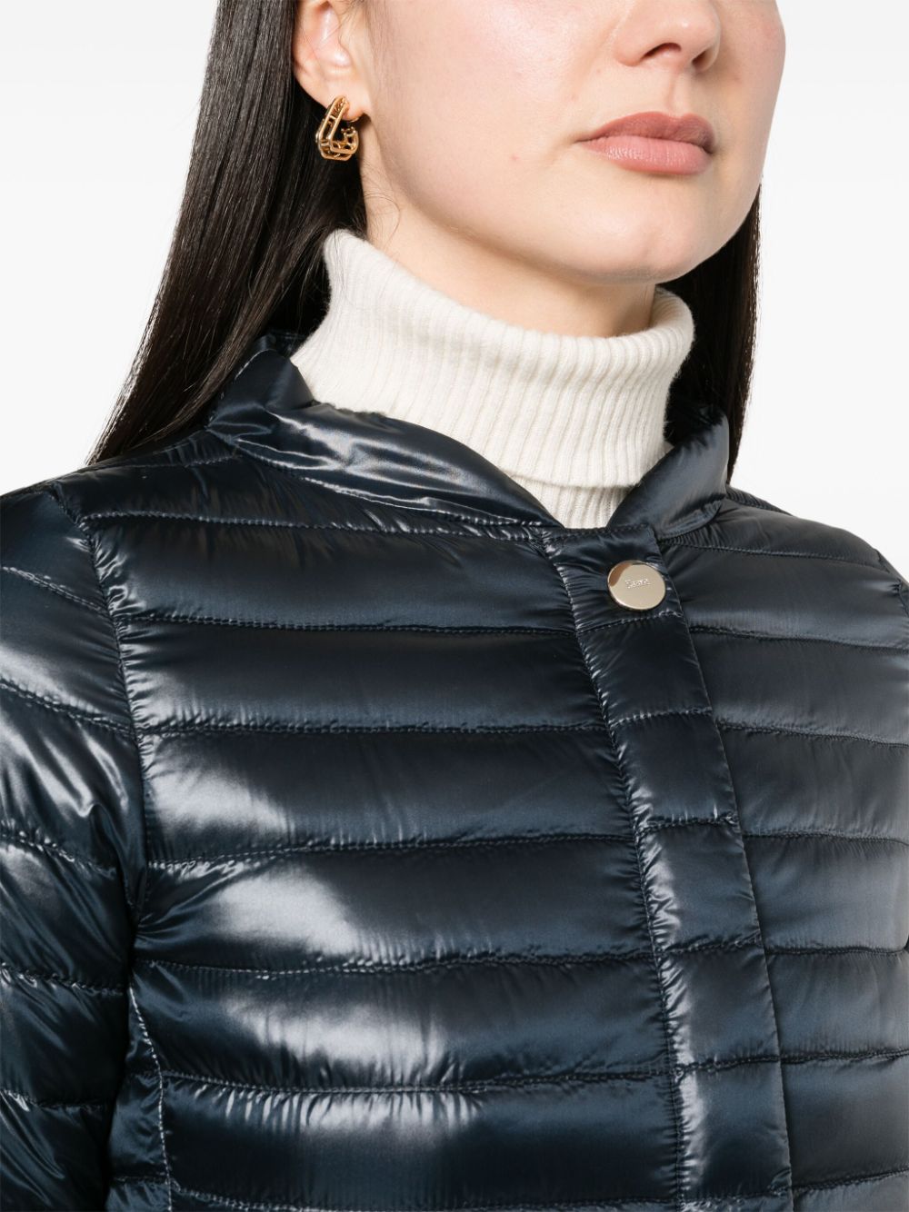 Herno Nylon short down jacket