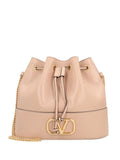Valentino Garavani Mini Bucket Bag In Nappa With Vlogo Signature Chain