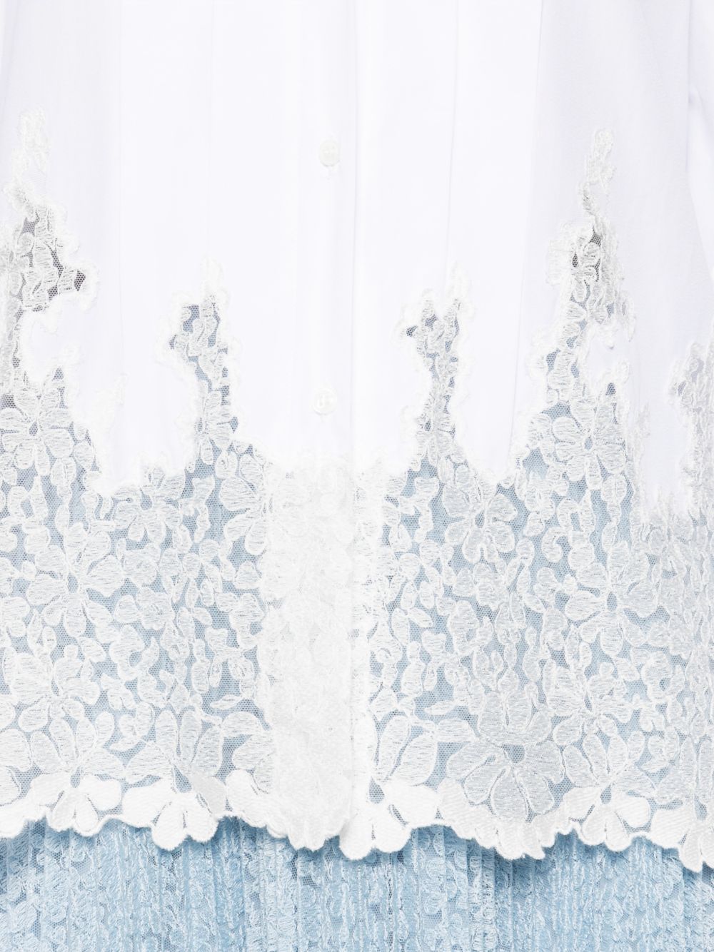 Ermanno Scervino Cotton embroidered shirt