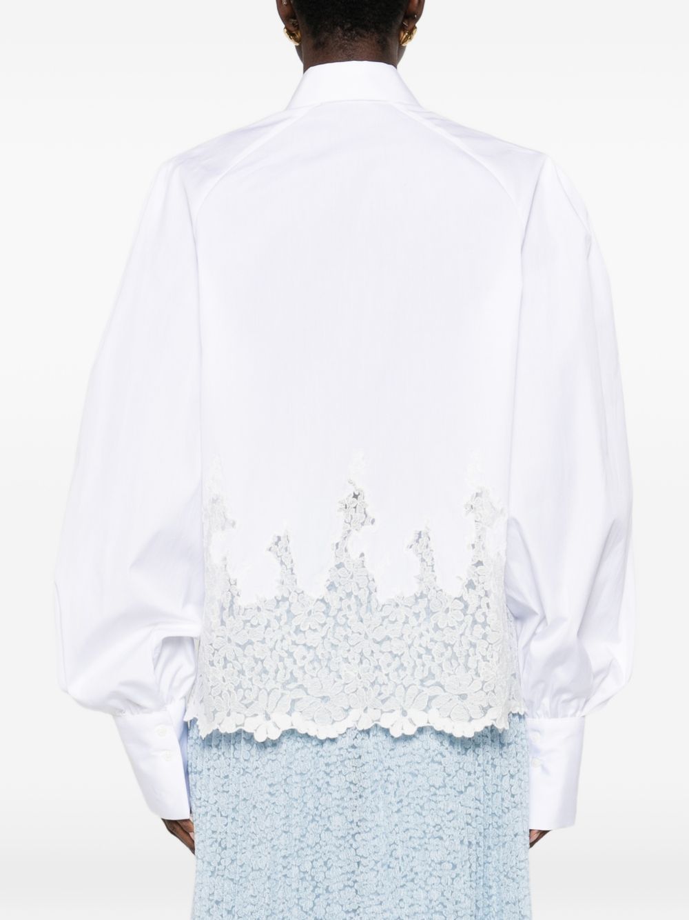 Ermanno Scervino Cotton embroidered shirt