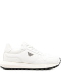 Emporio Armani ASV Regenerated Saffiano Leather Sneakers
