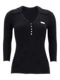 Elisabetta Franchi V-necked sweater