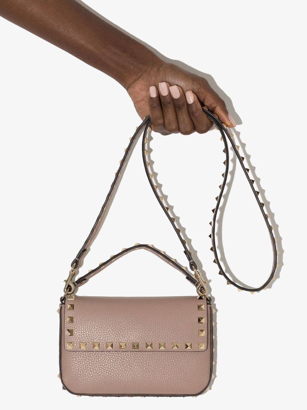 Valentino Garavani Rockstud leather mini bag