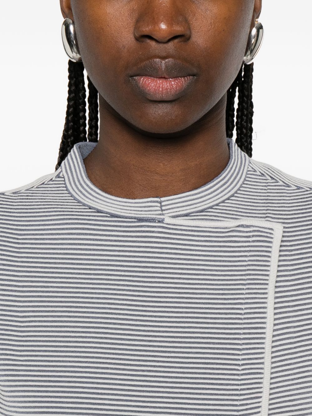 Emporio Armani Striped blazer jacket
