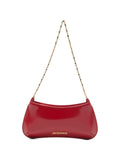 Jacquemus Le Petit Bisou Chaine leather shoulder bag
