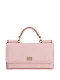 Dolce & Gabbana-Miss Sicily mini bag in pink leather