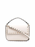 Valentino Garavani Rockstud Grainy Calfskin Pouch