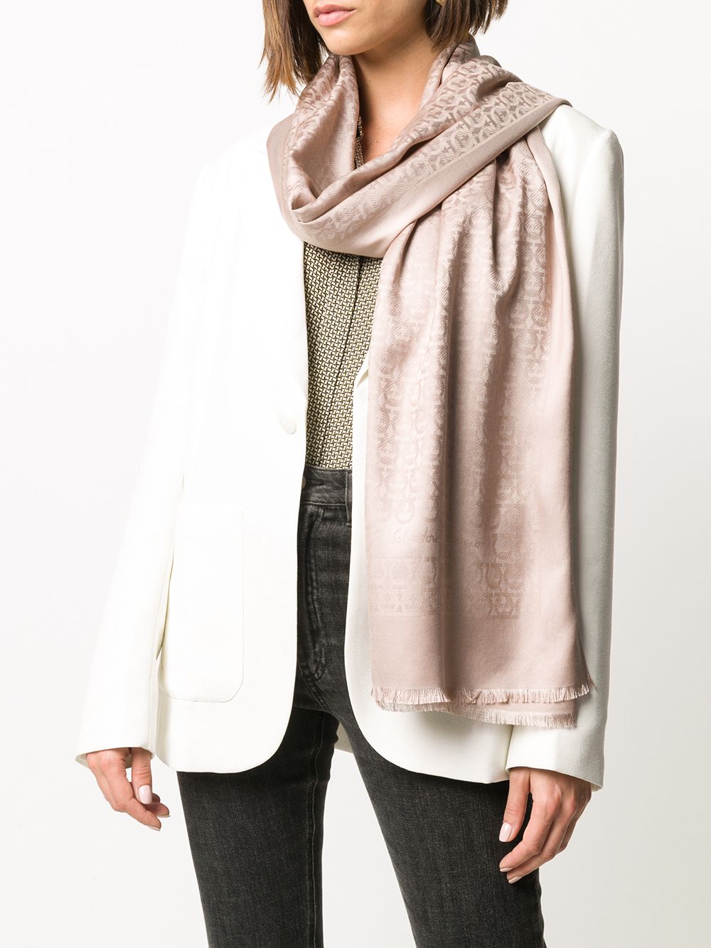 Ferragamo Scarfs Beige