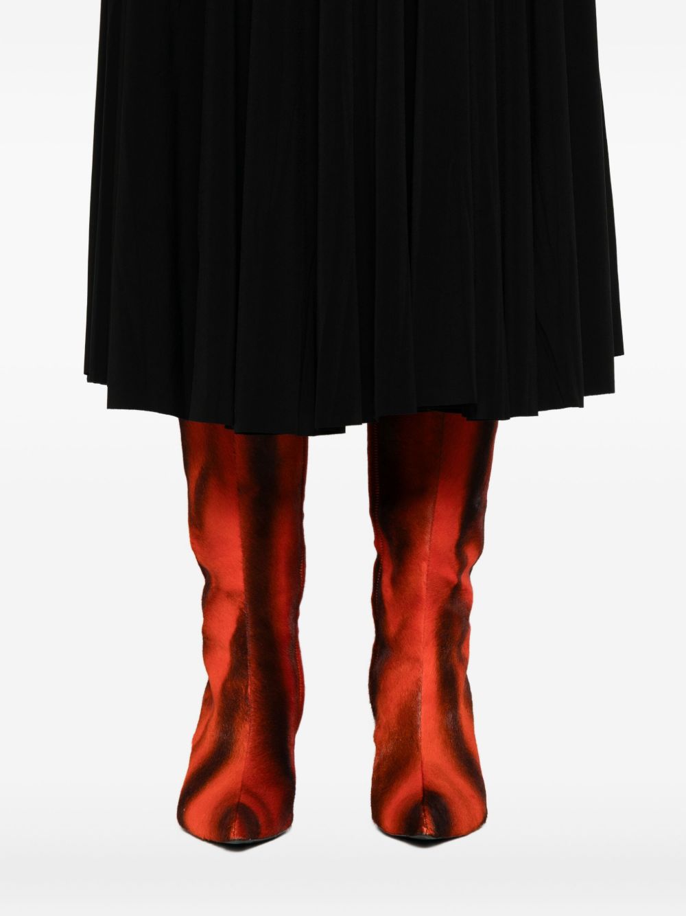 Norma Kamali Flared midi skirt