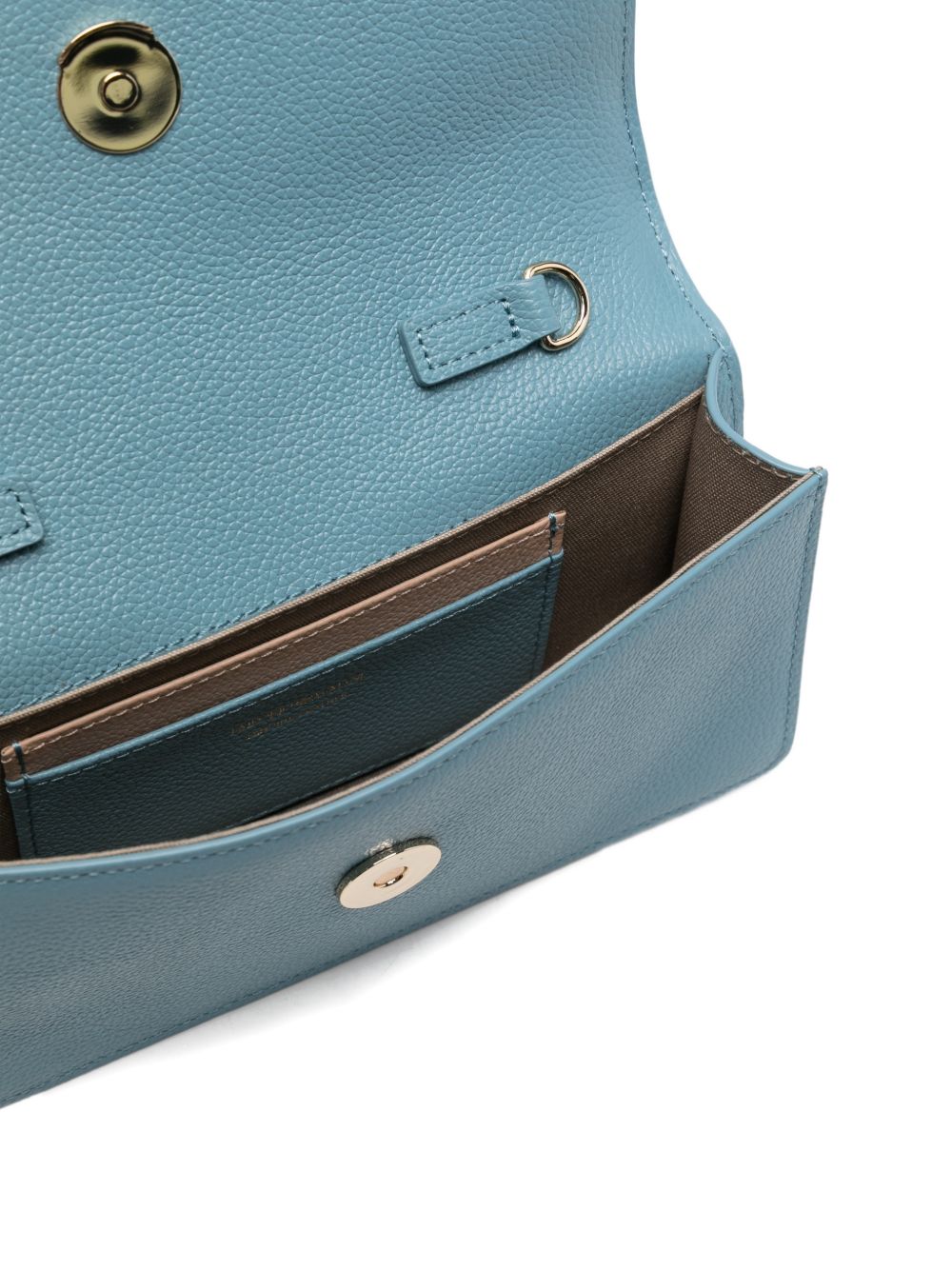 Emporio Armani Mini Bag In Tumbled Leather