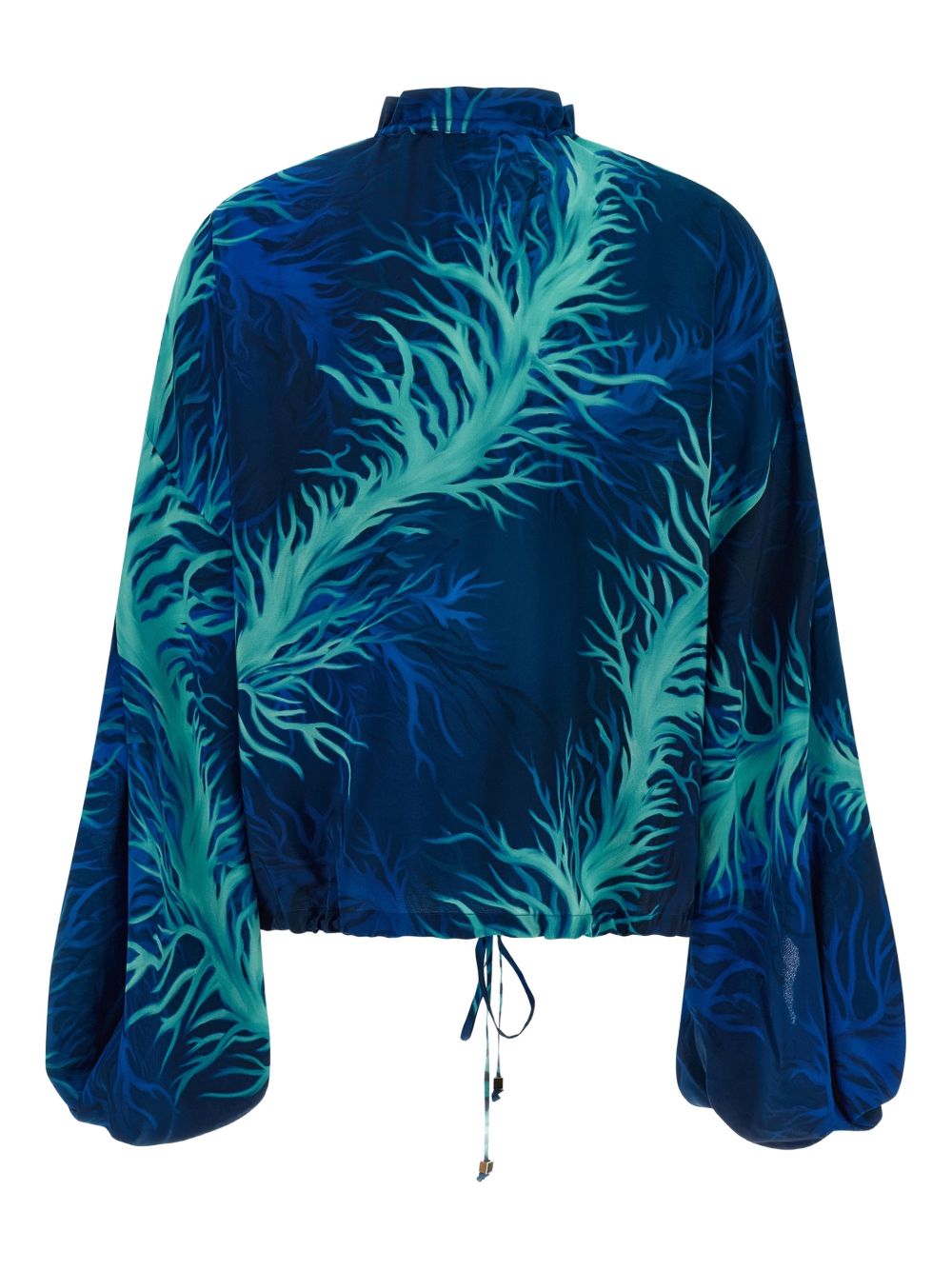 F.R.S . Printed silk blouse