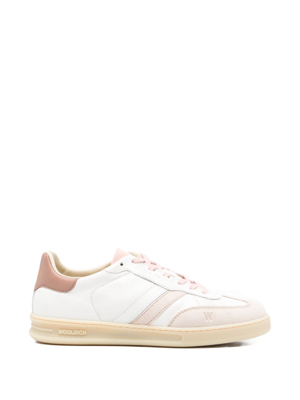 Woolrich Double U Leather Sneakers