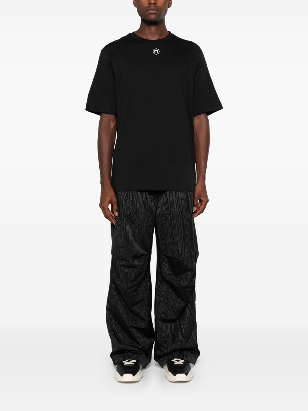 MARINE SERRE T-shirts and Polos Black