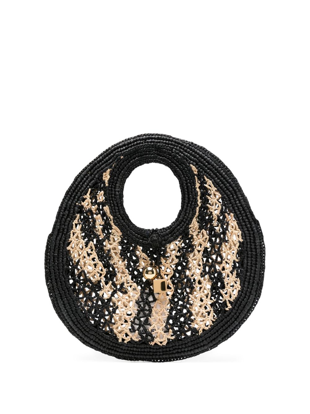 Jacquemus Spiaggia small rafia handbag