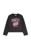 GANNI Sweaters BLACK
