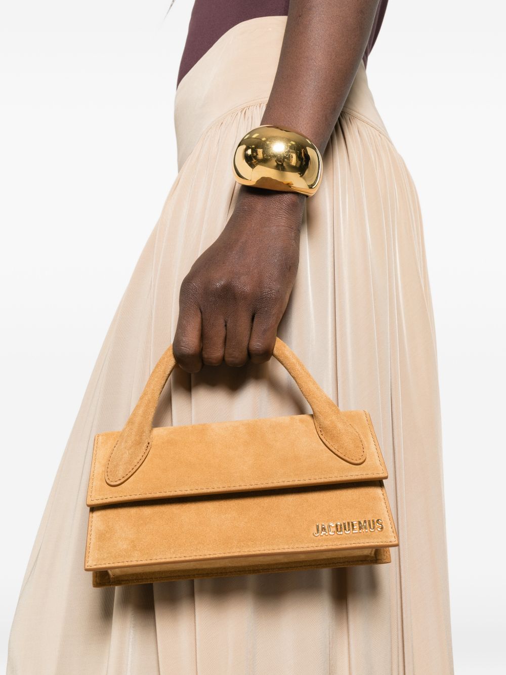 Jacquemus Le Chiquito long leather handbag