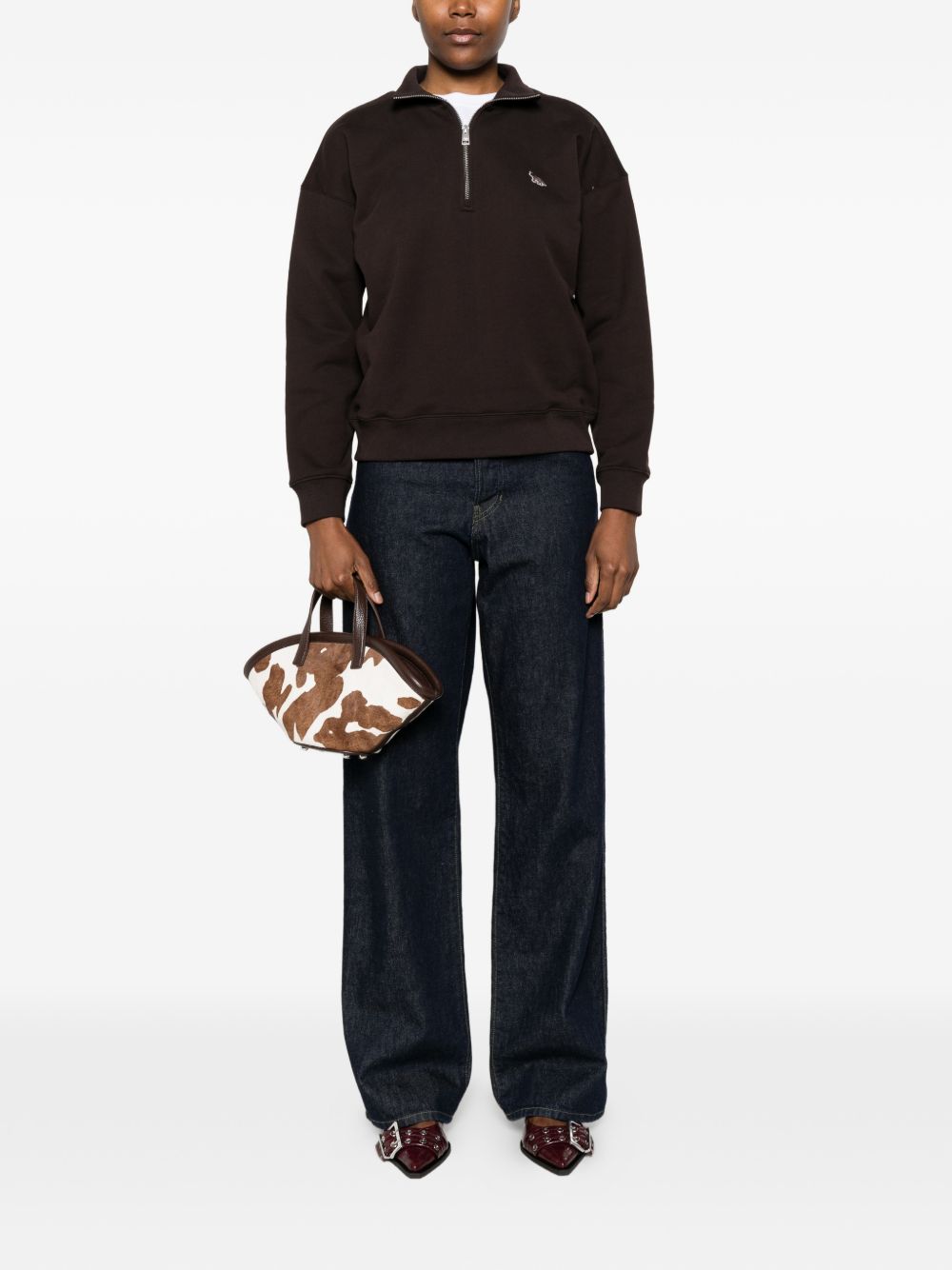 Maison Kitsuné Baby Fox cotton sweatshirt