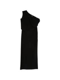 Norma Kamali Side slit long dress