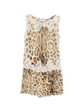 Ermanno Firenze Leopard print mini dress