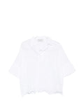 Ermanno Firenze Embroidered cotton shirt