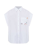 Paul Smith Embroidered cotton shirt