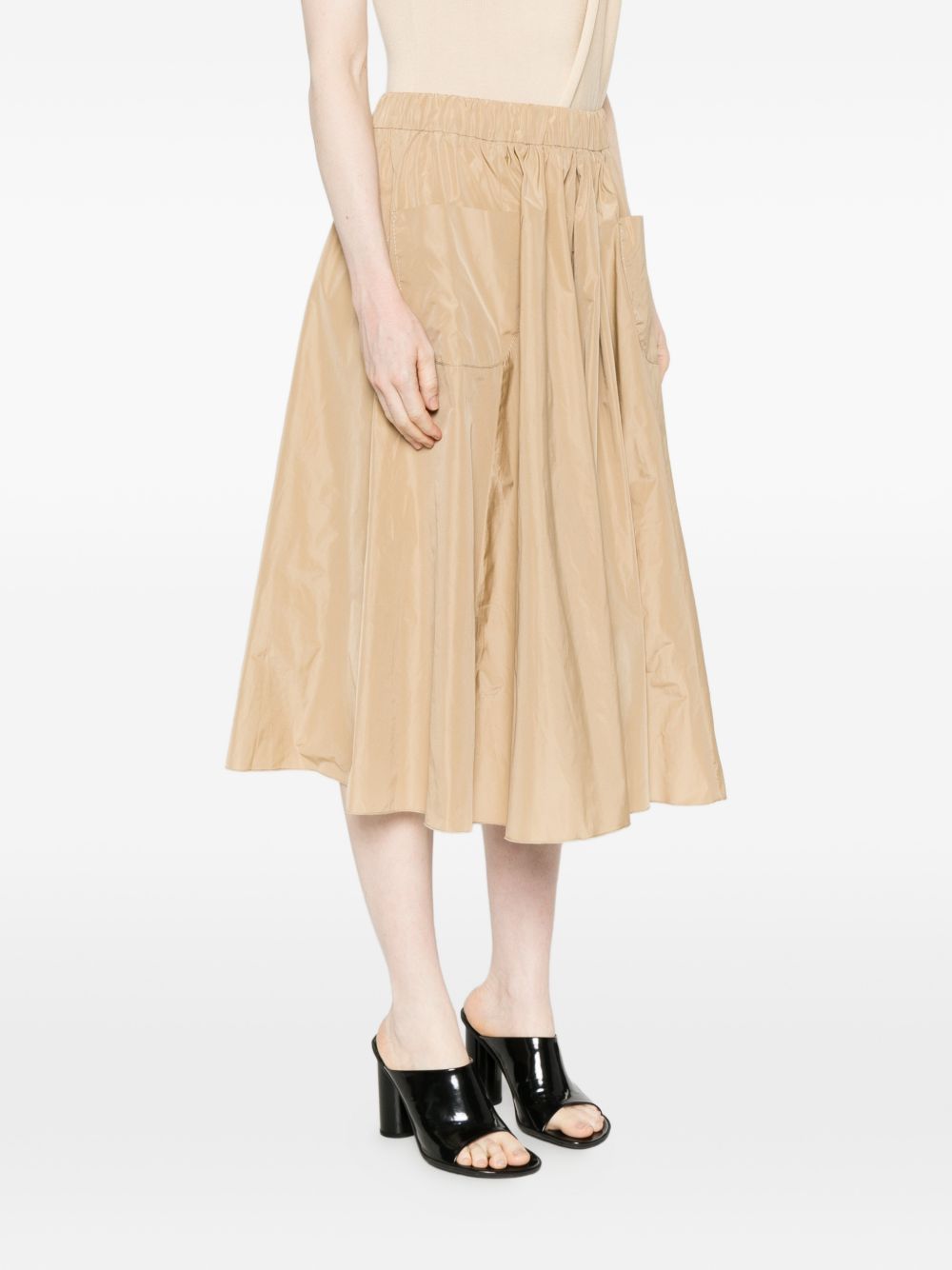 Susanne Bommer A-line shape Midi skirt