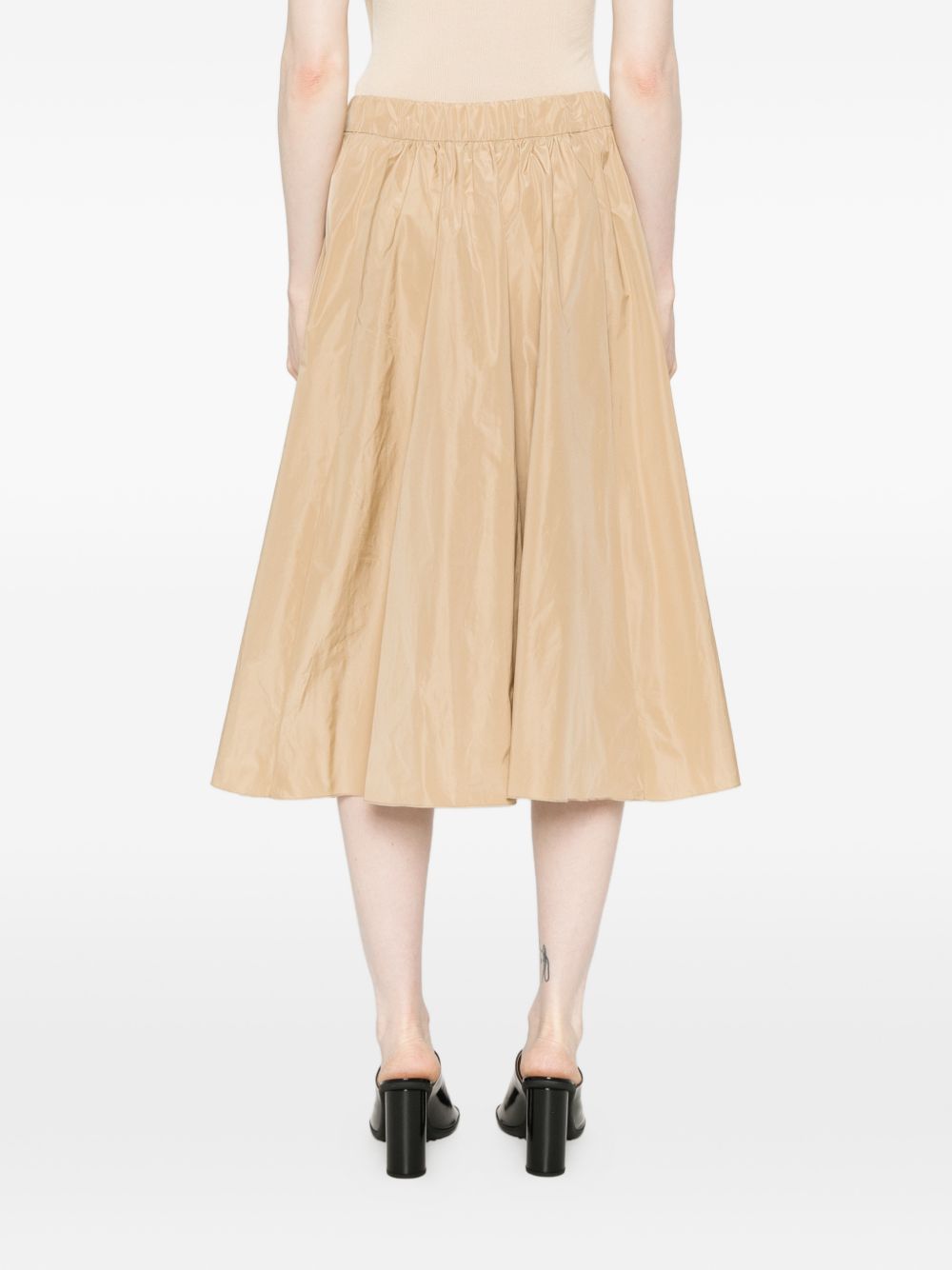 Susanne Bommer A-line shape Midi skirt